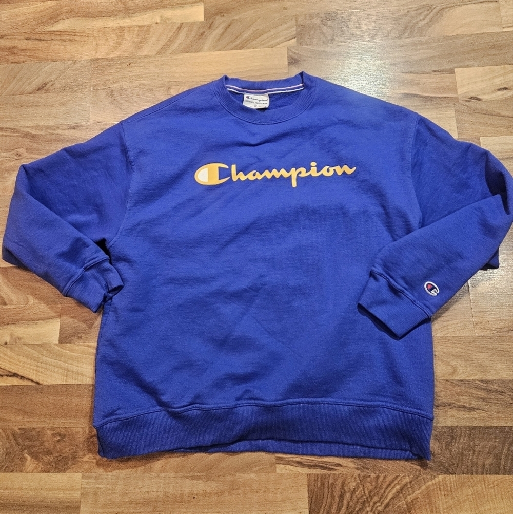 Vintage Champion Crewneck Sweatshirt size 1x. Used in good condition check pictu